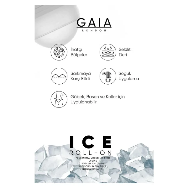 Gaia London Ice Lipolysis Sıkılaştırıcı Ve Selülit Karşıtı Jel 50ml - Görsel 5