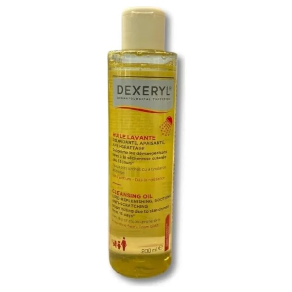 Dexeryl Huile Lavante Temizleme Yağı 200 Ml - Görsel 2