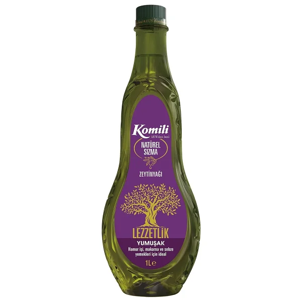 Komili Ege Lezzetlik Yumuşak Natürel Sızma Zeytinyağı 1 Lt - Görsel 5