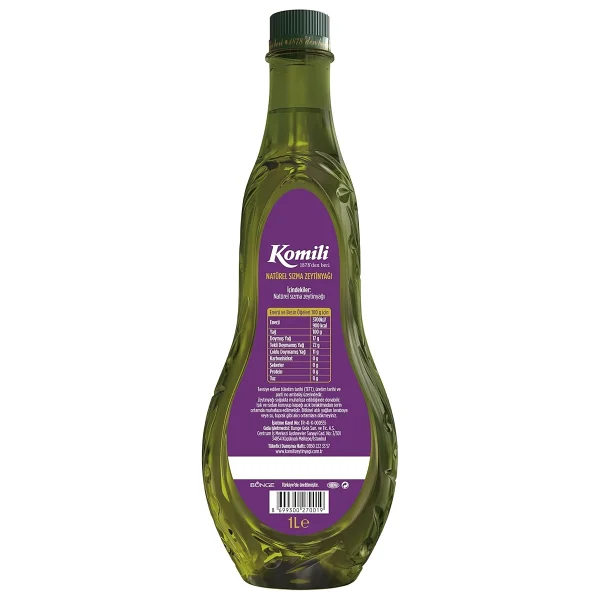 Komili Ege Lezzetlik Yumuşak Natürel Sızma Zeytinyağı 1 Lt - Görsel 2