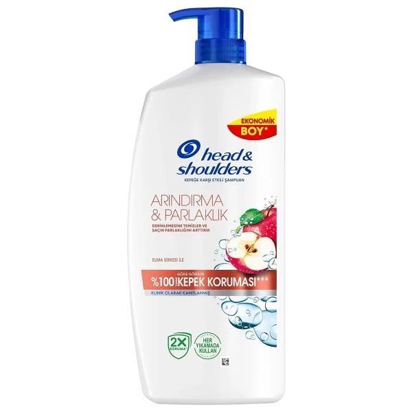 Head & Shoulders Arındırma Ve Parlaklık 800 Ml Kepek Şampuanı - Görsel 6