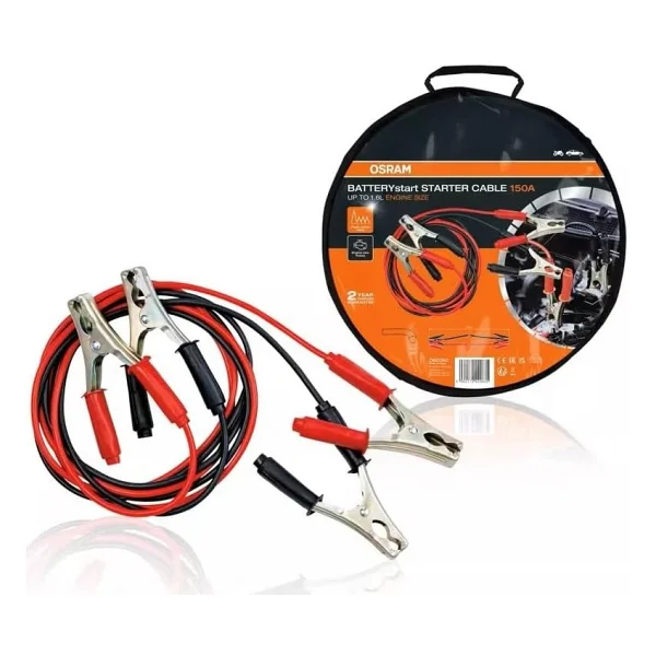 Osram Akü Takviye Kablosu Batterystart Starter Cable 150a - Osr Osc060 - Görsel 2