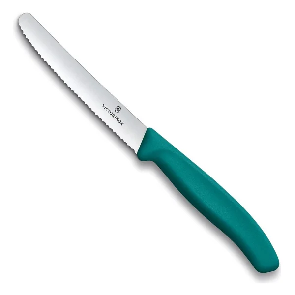 Victorinox Swiss Classic 6.7834.C1 Yeşil 11 Cm Tırtıklı Domates Bıçağı - Görsel 6