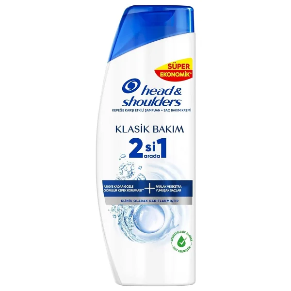Head & Shoulders Klasik Bakım 2'si 1 Arada 625 Ml Kepek Şampuanı - Görsel 5