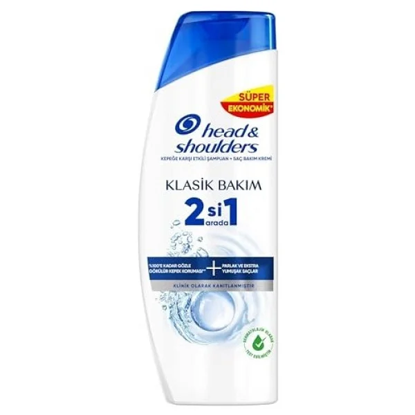 Head & Shoulders Klasik Bakım 2'si 1 Arada 625 Ml Kepek Şampuanı - Görsel 6