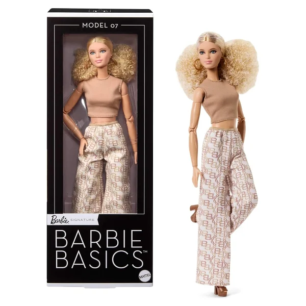Barbie Signature Basics İkonik Model 07 Koleksiyon Bebeği Jjx26 - Görsel 7