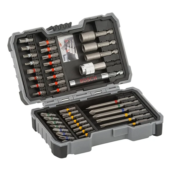 Bosch 2607017164 43 Parça Vidalama Ucu + Lokma Anahtar Seti - Görsel 2