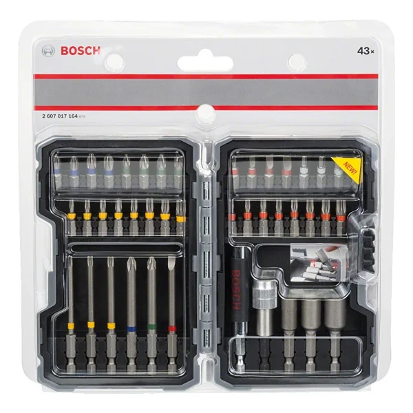 Bosch 2607017164 43 Parça Vidalama Ucu + Lokma Anahtar Seti - Görsel 3