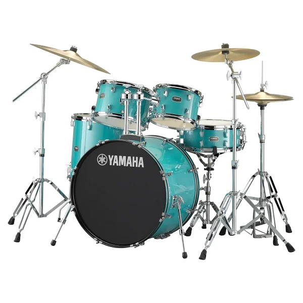Yamaha Rdp2f5tqgcpset Rydeen 22" Akustik Davul (Turquoise Glitter - Görsel 2