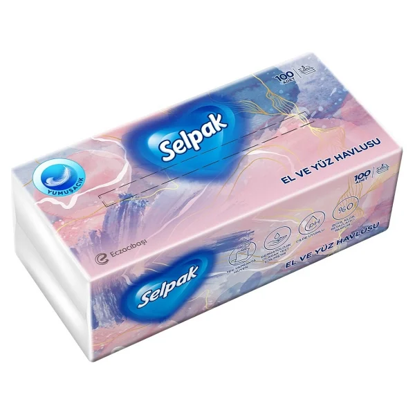 Selpak 100'lü El Ve Yüz Havlusu - Görsel 5