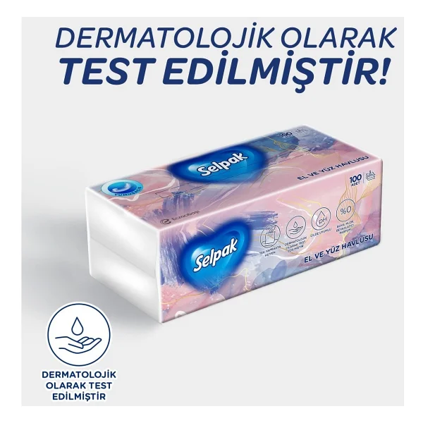 Selpak 100'lü El Ve Yüz Havlusu - Görsel 6