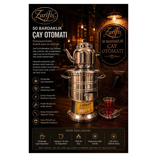Philips 5000 Serisi Cam Çay Makinesi - 1900w, 2.2l Su Isıtıcı, 0.9l Demlik, 40°c Mama Suyu Hazırlama Fonksiyonu, Otomatik Sıcak Tutma Ve Paslanmaz Çelik Filtre - Renk - Görsel 7