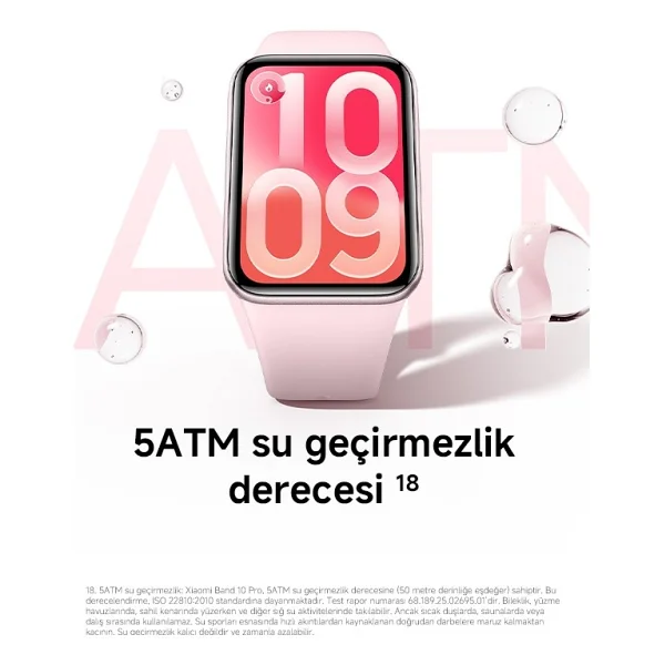Xiaomi Smart Band 10 Pro Gümüş Akıllı Bileklik - Görsel 4