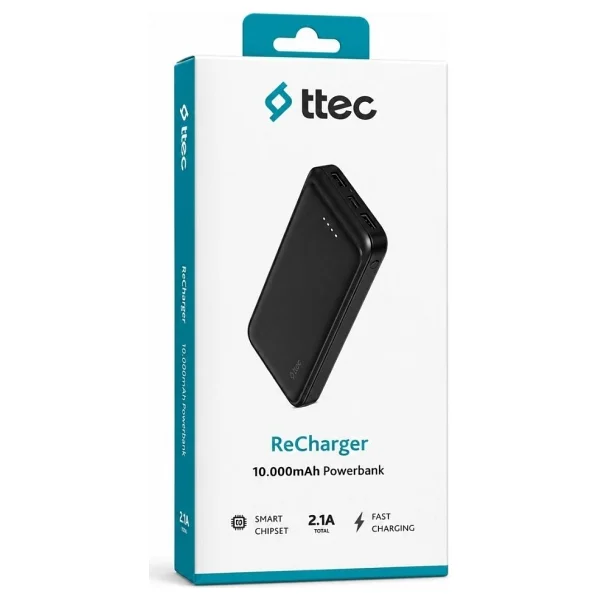 Ttec Recharger 2bb263s 10000 mAh Hızlı Şarj Powerbank - Görsel 6