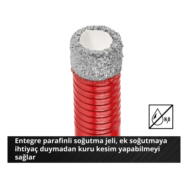 Einhell XS-Case 49500404 4 Parça Elmas Fayans Matkap Ucu Seti - Görsel 6