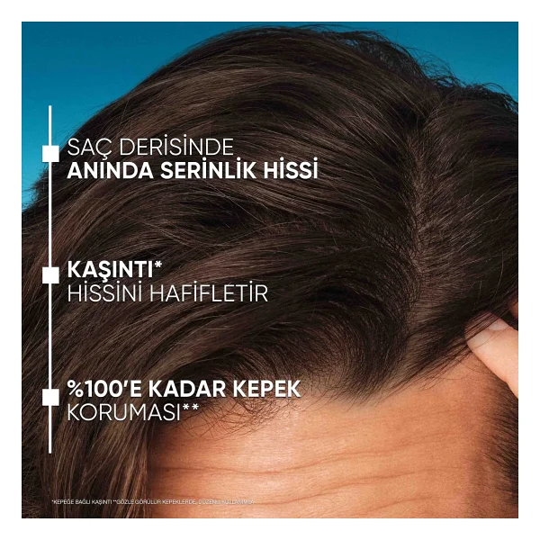 Head & Shoulders Buzlu Mentol Ferahlığı 625 Ml Şampuan - Görsel 6