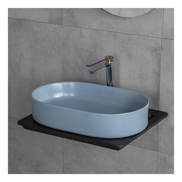 Lena Tezgah Üstü Lavabo E-W1202mm - Görsel 3