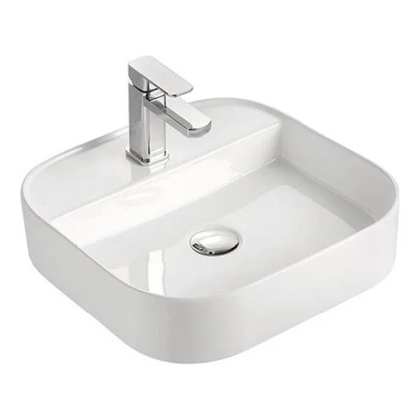 Lena E-5408 Tezgah Üstü Porselen Lavabo - Görsel 4
