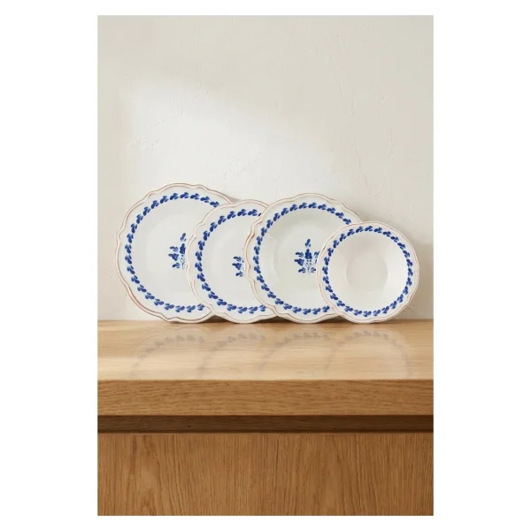Bernardo Blue Flower 24 Parça Yemek Takımı - Görsel 6