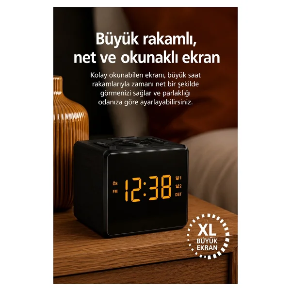 Philips Tar4500 Çalar Saatli Radyo - Görsel 6