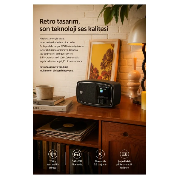 Philips Tav2000fb Radyo - Görsel 4