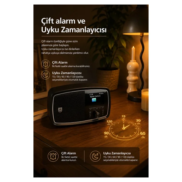 Philips Tav2000fb Radyo - Görsel 8