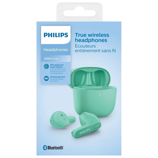 Philips Tat2236gr TWS Kulak İçi Bluetooth Kulaklık Yeşil - Görsel 7