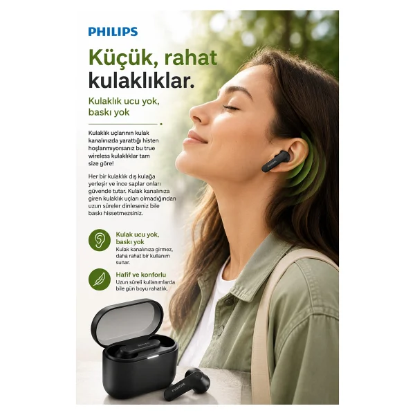 Philips Tat2139 Kulak İçi Bluetooth Kulaklık - Görsel 5