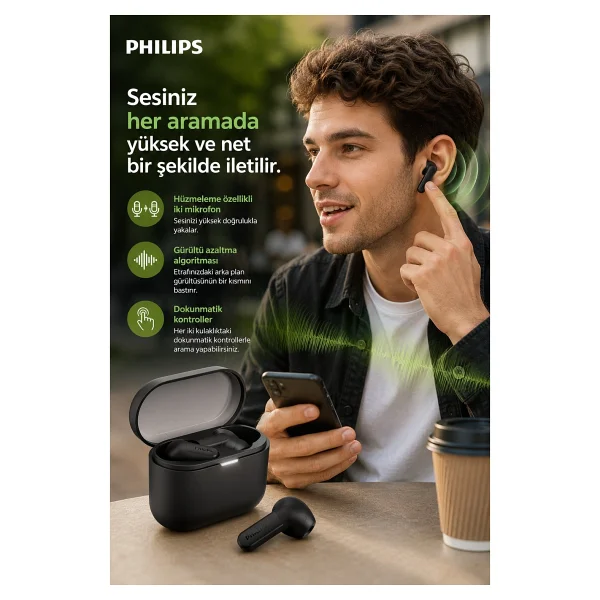 Philips Tat2139 Kulak İçi Bluetooth Kulaklık - Görsel 9