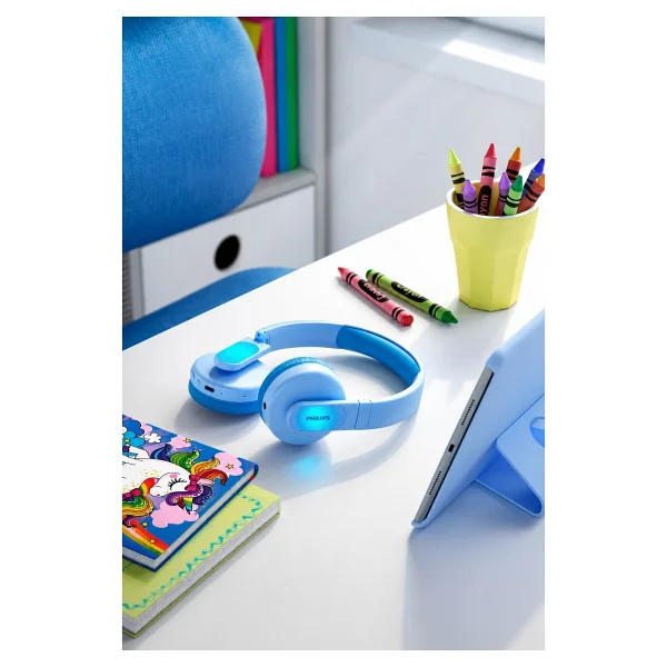 Philips Tak4206bl Mavi Kulak Üstü Bluetooth Kulaklık - Görsel 4