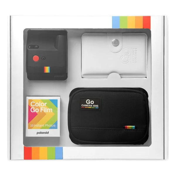 Polaroid Go Gen 2 Essential Kit Instant Siyah Dijital Fotoğraf Makinesi