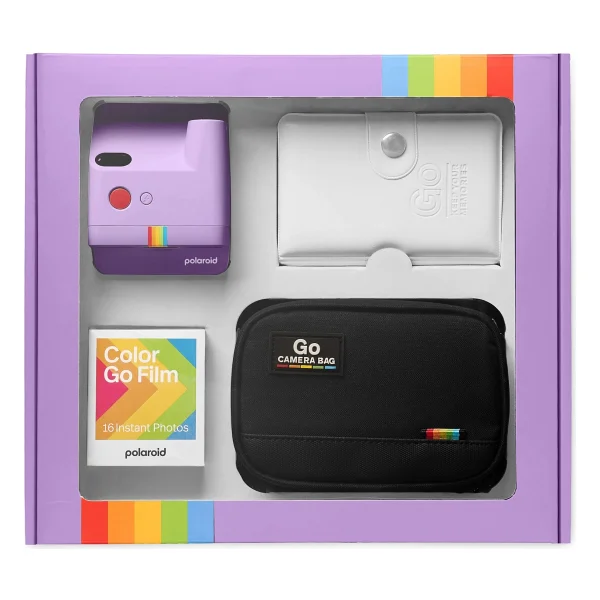 Polaroid Go Gen 2 Essential Kit Instant Mor Dijital Fotoğraf Makinesi