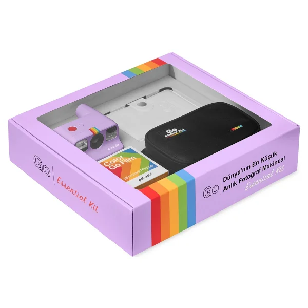 Polaroid Go Gen 2 Essential Kit Instant Mor Dijital Fotoğraf Makinesi - Görsel 2