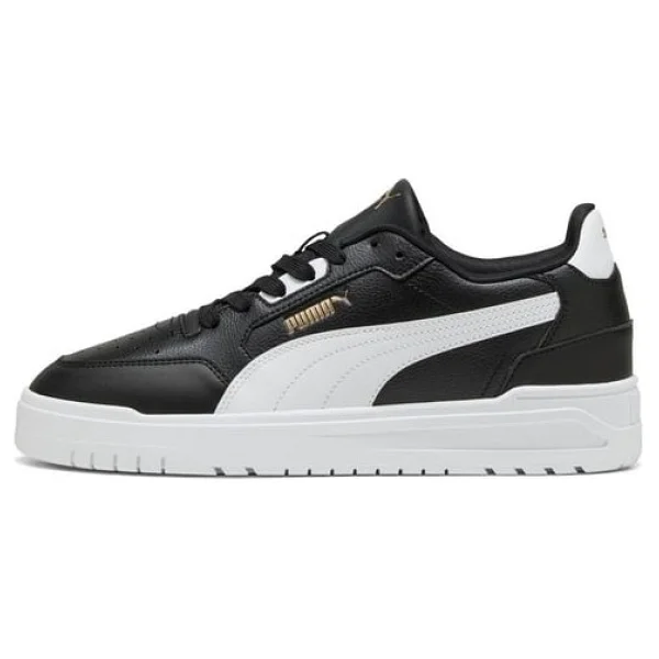 Puma Shuffle Downtown Beyaz-Siyah 402596-02 Erkek Sneaker - Görsel 2