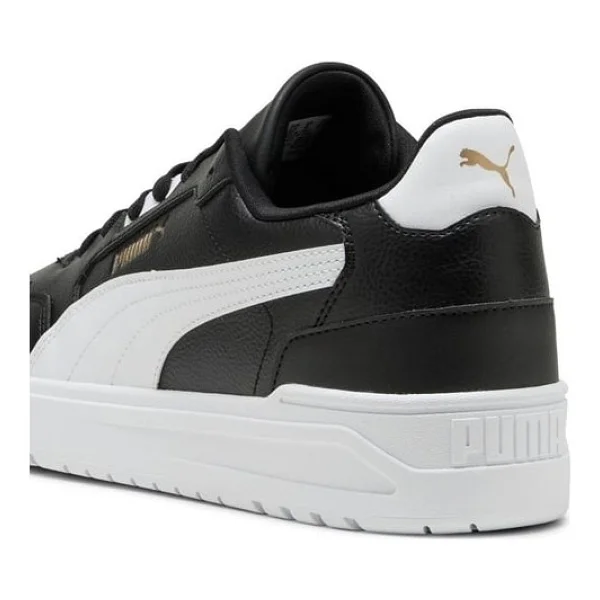 Puma Shuffle Downtown Beyaz-Siyah 402596-02 Erkek Sneaker - Görsel 5