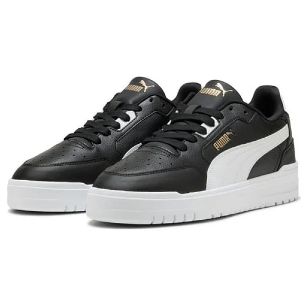Puma Shuffle Downtown Beyaz-Siyah 402596-02 Erkek Sneaker - Görsel 9
