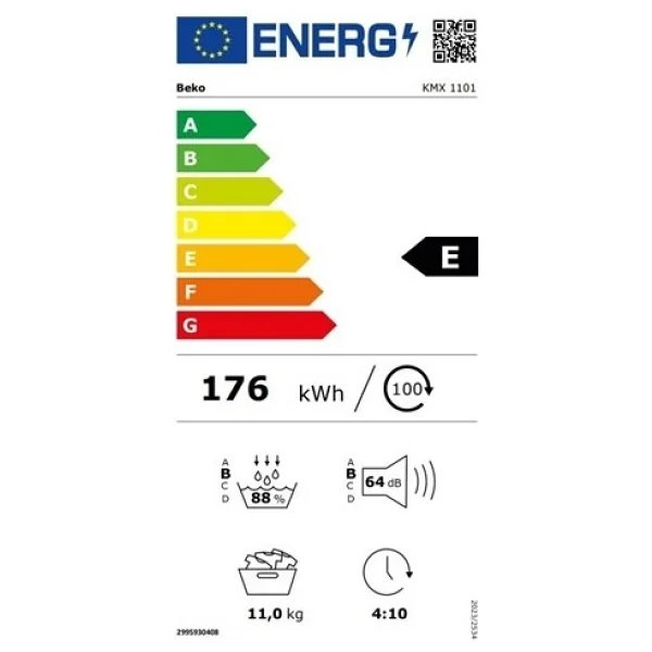 Beko 1101 Kmx 11 Kg Çamaşır Kurutma Makinesi - Görsel 5