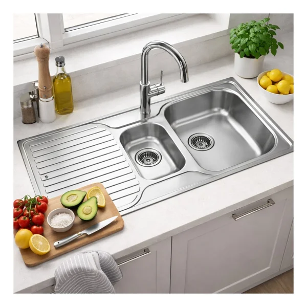Teka Princess 60 B Paslanmaz Çelik Sağ Eviye - Görsel 3