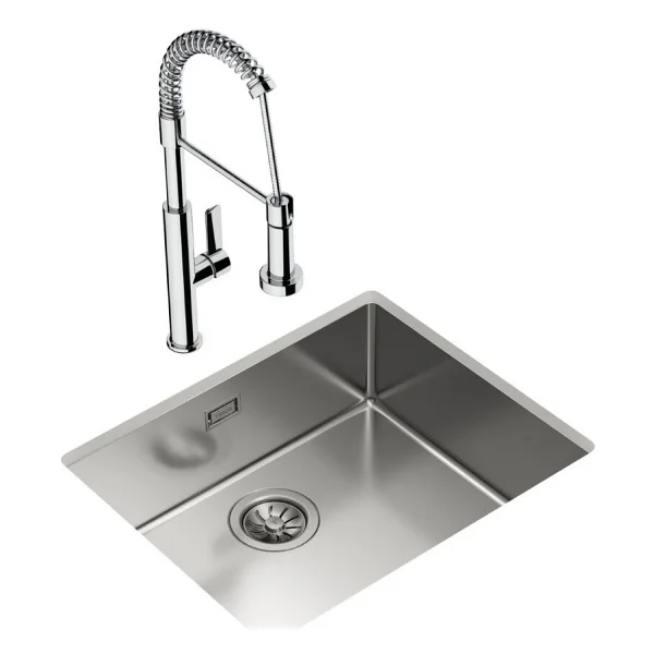 Teka Be Linea Rs15 50.40 Paslanmaz Çelik Tezgah Altı Eviye - Görsel 5