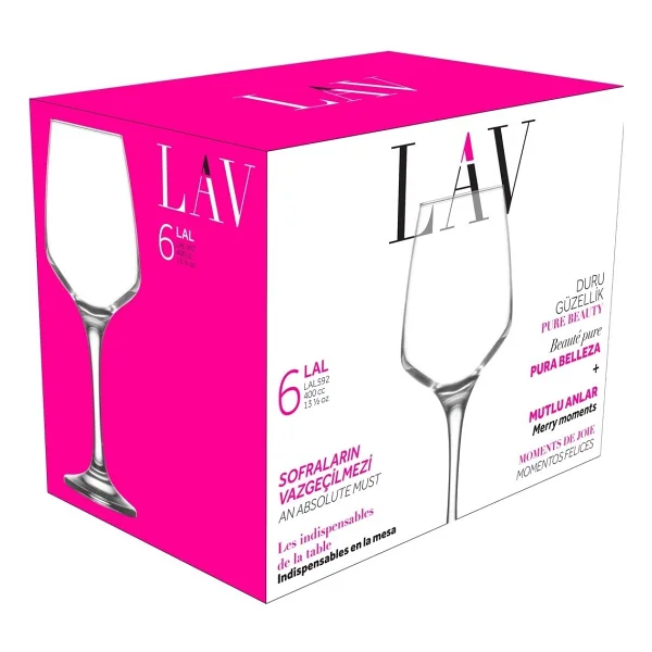 Lav Lal 400 Cc 6'lı Goblet - Görsel 8