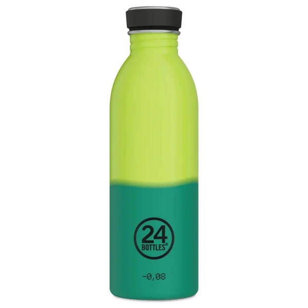 24 Bottles Urban Bottle Reactive Yellow/Green Paslanmaz Çelik Su Şişesi 500 Ml - Sarı - Yeşil - Görsel 2