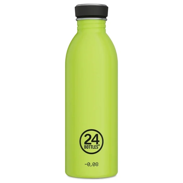 24 Bottles Urban Bottle Reactive Yellow/Green Paslanmaz Çelik Su Şişesi 500 Ml - Sarı - Yeşil - Görsel 3