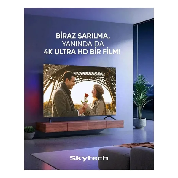 Skytech Q65st3405 4K Ultra HD 65" 165 Ekran Uydu Alıcılı Smart QLED TV - Görsel 3