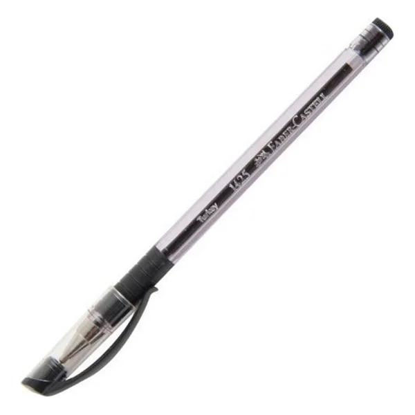 Faber-Castell 1425 İğne Uçlu 10'lu Paket Kırmızı Tükenmez Kalem - Görsel 3