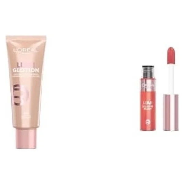 L'oreal Paris Glotion All-In-One Doğal Işıltı Aydınlatıcı Losyon - 902 Light Glow + L'oreal Parıs Lumi Blush Likit Allık - 630 Glowy True Rose - Görsel 3