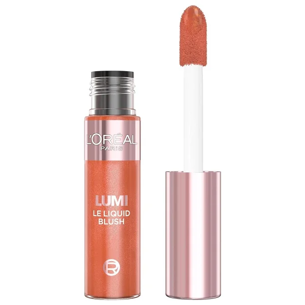 L'oreal Paris Lumi Işıltılı 627 Warm Peach Likit Allık - Görsel 2