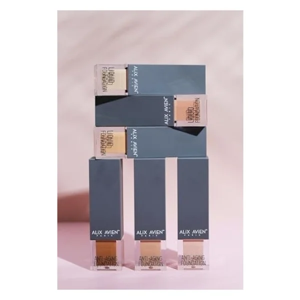 Alix Avien Anti Aging Vitamin İçeren Nemlendirici Spf 15+ 509 Warm Amber 35 Ml Likit Fondöten - Görsel 3