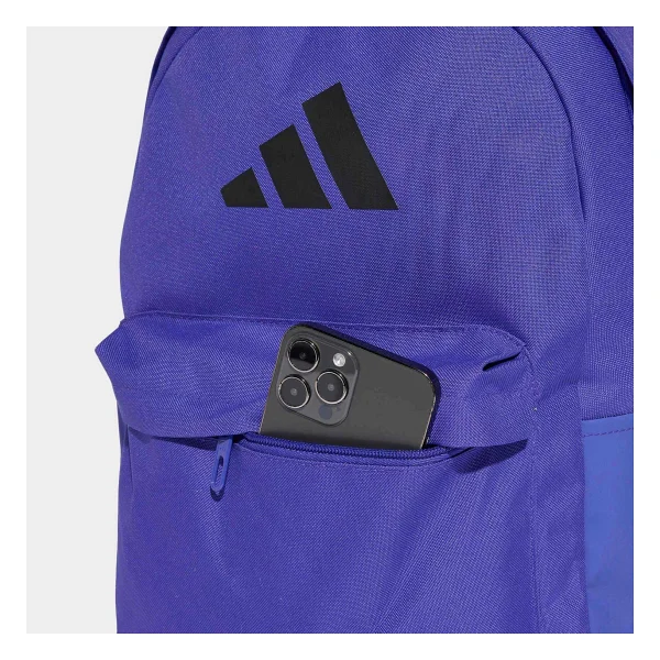 Adidas Classic 3 Bar Logo Kq6739 Koyu Mor Sırt Çantası - Görsel 5
