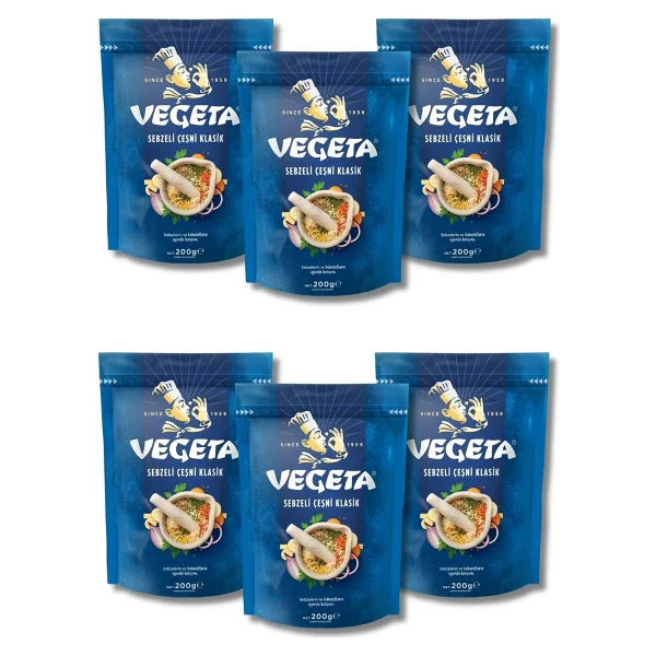 Vegeta Klasik Çeşni 6 X 200 Gr - Görsel 4