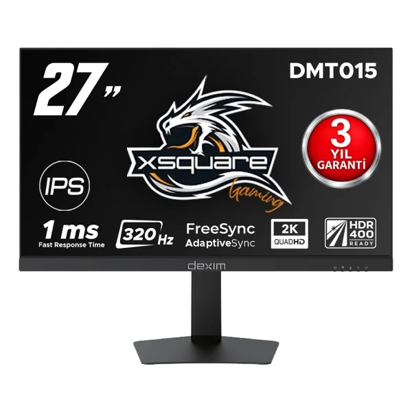Dexim Dmt015 27" 1 Ms 2k Pivot Ips 320 Hz Oyuncu Monitörü - Görsel 7